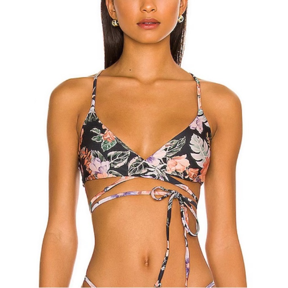 L-space floral bikini top